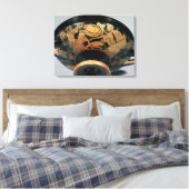 Ajax, von Athena eindringlich Leinwanddruck (Insitu (Schlafzimmer))