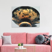 Ajax, von Athena eindringlich Leinwanddruck (Insitu (Wohnzimmer))