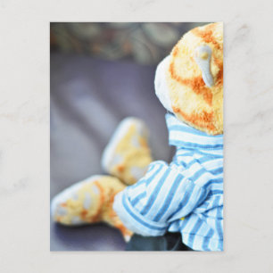 Ajays Teddybär Postkarte