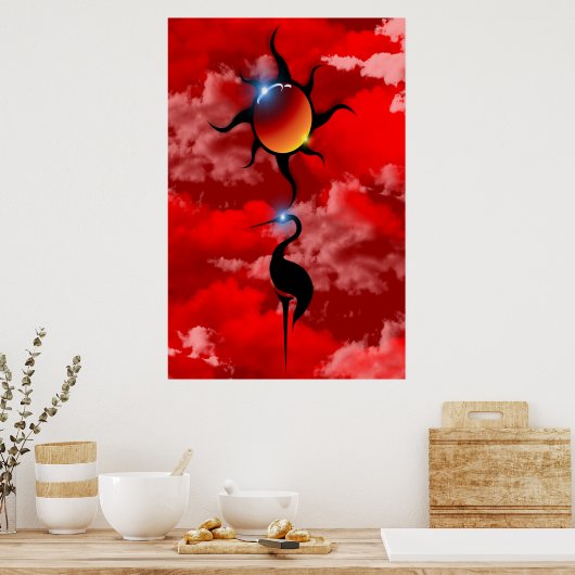 Ajijaak Aukwenene Poster (Küche)