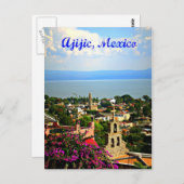 Ajijic Village Mexico Postcard Postkarte (Vorne/Hinten)