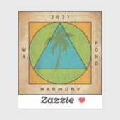 AJJF Convention 2021 3x3 Aufkleber (Blatt)