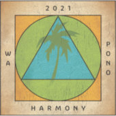 AJJF Convention 2021 3x3 Aufkleber (Vorderseite)