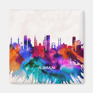 Ajman Skyline Magnet