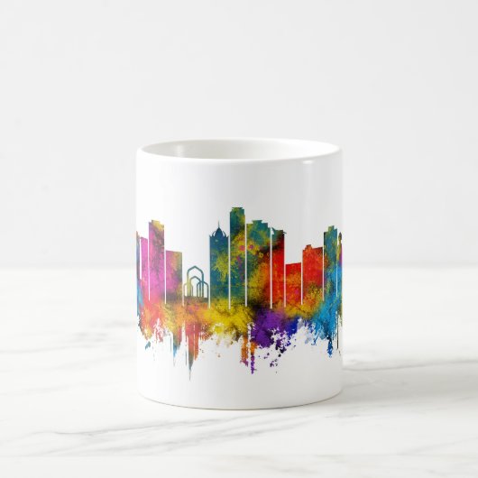 Ajman UAE Skyline Kaffeetasse (Mittel)