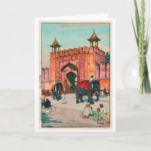 Ajmer Gate, Jaipur, Hiroshi Yoshida Karte