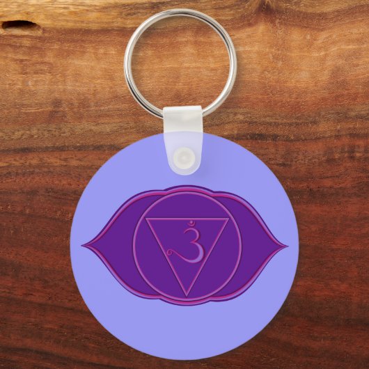 Ajna Chakra Schlüsselanhänger (Vorderseite)