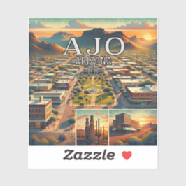 Ajo Arizona 3 Inch Vinyl Sticker