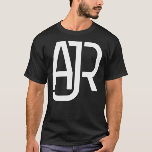AJR White Logo Classic T-Shirt (Vorderseite)