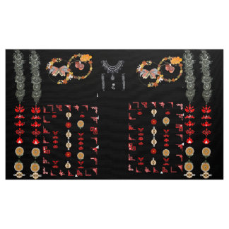 Ajrak ähnlicher Stil Stoff