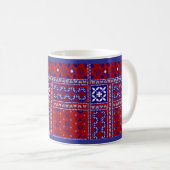 Ajrak Design-Tasse Kaffeetasse (VorderseiteRechts)