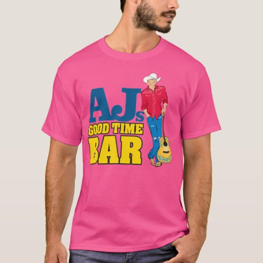 Ajs Good Time Bar Guitar T-Shirt (Vorderseite)
