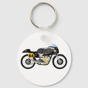 AJS Motorrad-Schlüsselring Schlüsselanhänger