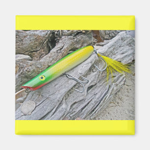 AJS Popper "Green Greenie" Salzwasser Angellocke Magnet