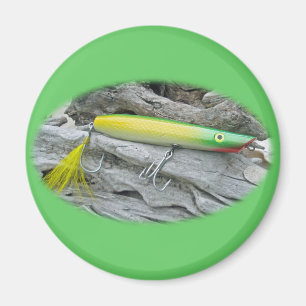 AJS Popper "Green Greenie" Salzwasser Angellocke Magnet