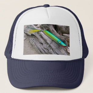 AJS Popper "Water Dragon" Salzwasserfischerei Lure Truckerkappe