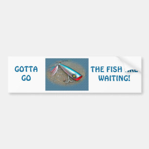 AJS Saltwater Lure Popper Blue Dragon Items Autoaufkleber