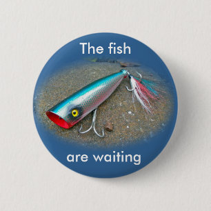 AJS Saltwater Lure Popper Blue Dragon Items Button