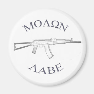 AK105 u. Molon Labe Magnet