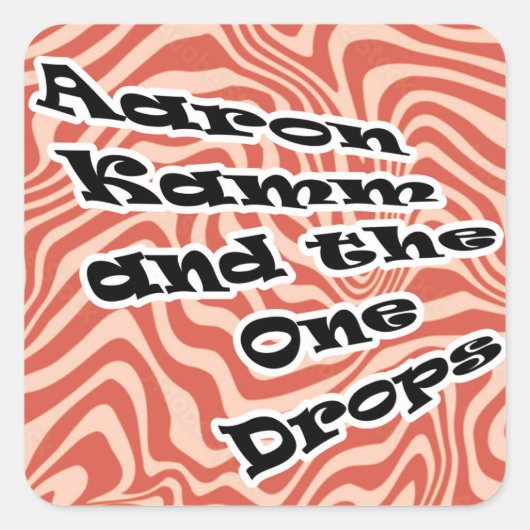 AK1D-Aufkleber Quadratischer Aufkleber (Vorderseite)