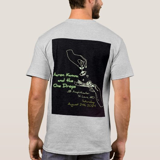 AK1D @ JB Amphitheater 8.24.24 T-Shirt (Rückseite)