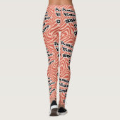 AK1D überall in Print-Leggings Leggings (Rückseite)