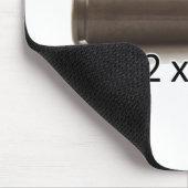 AK47 7,62 x 39mm Munition rund Mousepad (Ecke)