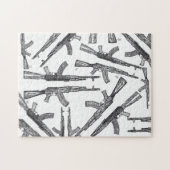 AK47-Feuerwaffenpuzzlespiel Puzzle (Horizontal)