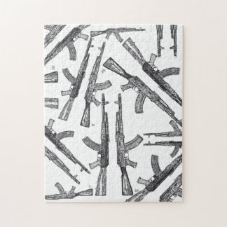 AK47-Feuerwaffenpuzzlespiel Puzzle