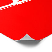 ak47 : ich lebe wie kugelsicher poster (Ecke)