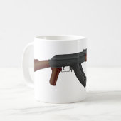 AK47 KAFFEETASSE (Vorderseite Links)