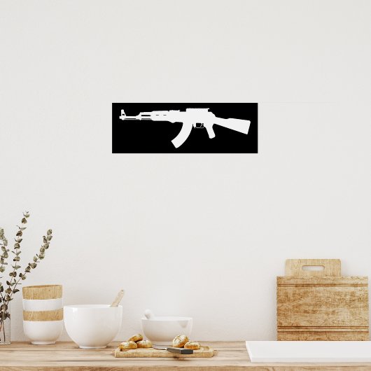 ak47 poster (Küche)