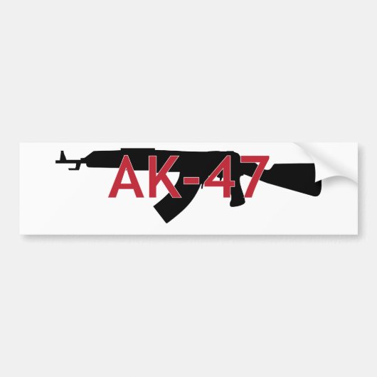 AK-47 AUTOAUFKLEBER (Vorne)