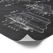 Ak-47 Bolt Locking Patent Poster (Ecke)