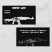 ak 47 ffl Visitenkarte (Vorne/Hinten)