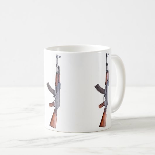 AK-47 KAFFEETASSE (VorderseiteRechts)