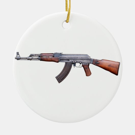 AK-47 KERAMIK ORNAMENT (Vorne)