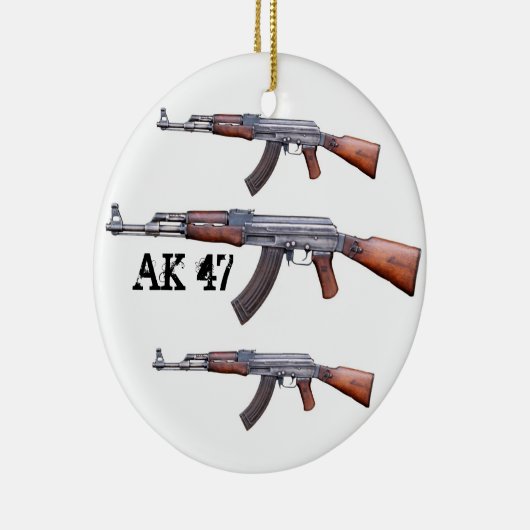AK-47 KERAMIKORNAMENT (Rechts)