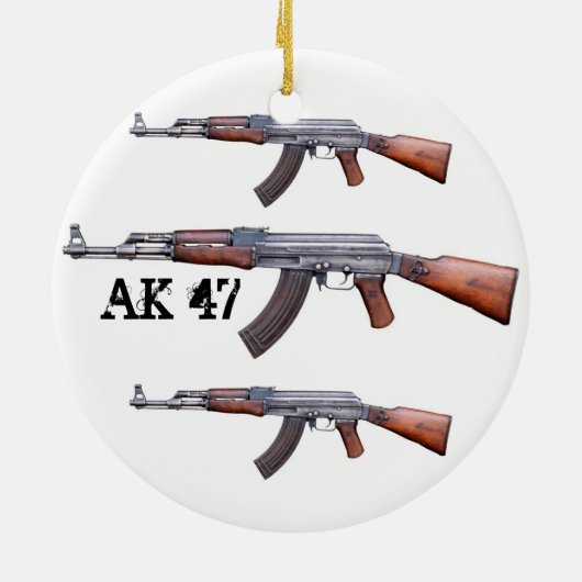 AK-47 KERAMIKORNAMENT (Hinten)