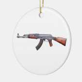 AK-47 KERAMIKORNAMENT (Links)
