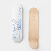 AK 47 KeystoneKreations Skateboard (Vorderseite)