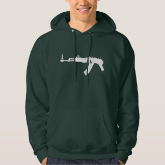 AK 47 NY Skyline-Kapuzenpulli Hoodie