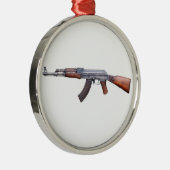 AK-47 ORNAMENT AUS METALL (Rechts)
