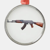 AK-47 ORNAMENT AUS METALL (Vorne)