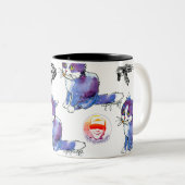 AK-47 Scribbles Mug Zweifarbige Tasse (VorderseiteRechts)