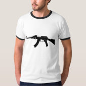 AK_47_Stencil_by_car54 T-Shirt (Vorderseite)