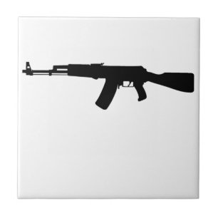 AK-47-Sturmgewehr Kalaschnikow Fliese