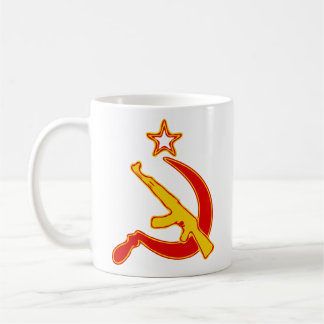 AK-47 u. Sichel *with Star* Kaffeetasse