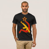 AK-47 u. Sichel *with Star* T-Shirt (Vorne ganz)