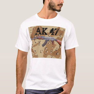 AK-47 Wüste-Camouflage T-Shirt